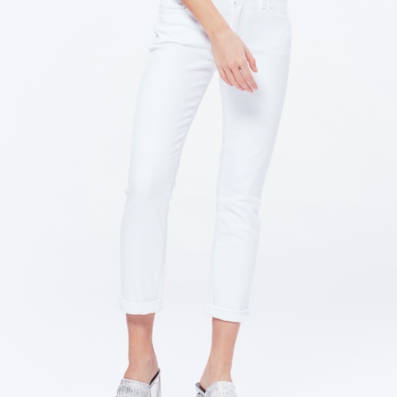 Paige Brigitte - Crisp White Jeans NWT 31 - Picture 8 of 8